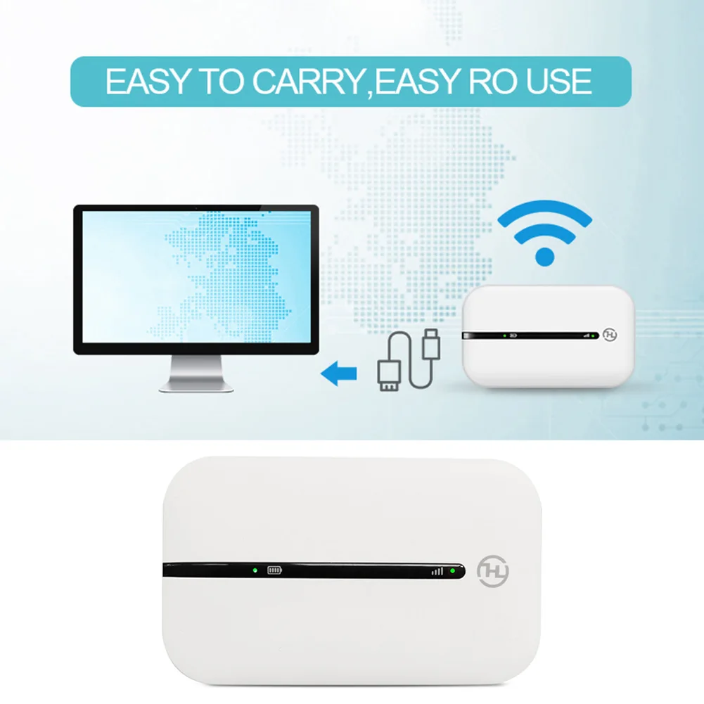 Móvel Hotspot Bolso Wifi Roteador 4g Móvel sem Fio Wifi Modem Roteador Compatível com Windows 8.1 10 E5576320 4g 150mbps - Imagem 5