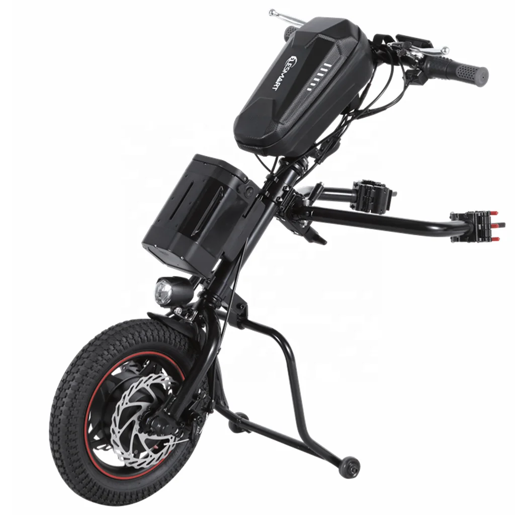 Cnebikes Handcycle Elettrico 12 Pollici Esedia A Rotelle Attacco Handcycle 36V 350W Handbike Elettrica Con Batteria 10.4Ah
