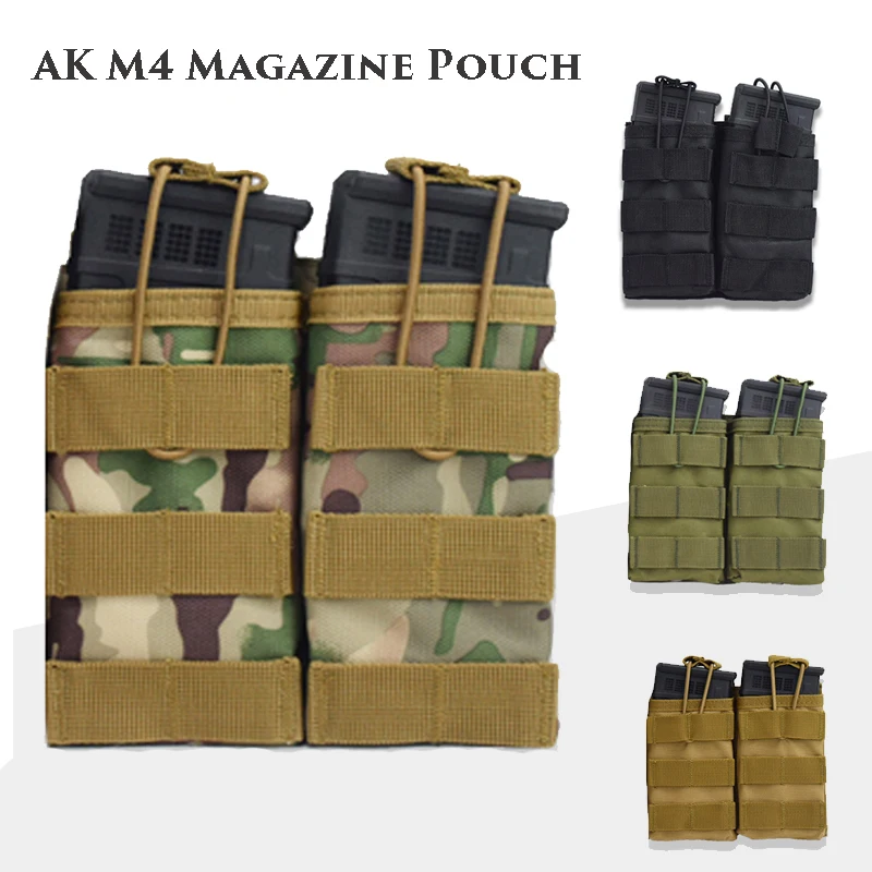 MilitaryTacticalMagazineBagNylon1000DSingleDoubleThreeBag