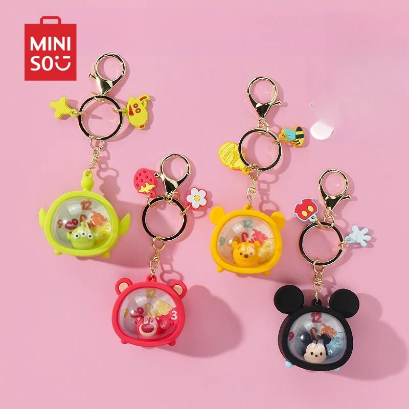 

Аниме Miniso Disney лотса инопланетянин кулон мультфильм милые творческие школьные сумки аксессуары для студентов Kawaii брелок подарок для детей