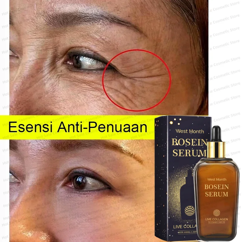 Bosein Serum Anti-aging Face Wrinkle Removal Replenishing Collagen Increasing Skin Elasticity Brightening Skin Tone Moisturizing 2