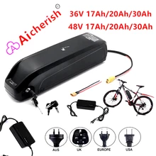 

48V Battery BMS 18650 USB Lithium Ion Batterie 48V 20Ah 30Ah 17Ah 52V 36V Electric Bicycle