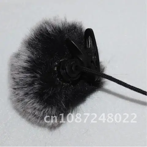 

Artificial Fur Clip-on Lapel Microphone Windscreen Universal 1Pc 1.0/1.5cm Furry Windscreen Muff Lavalier Mic Outdoor Tools