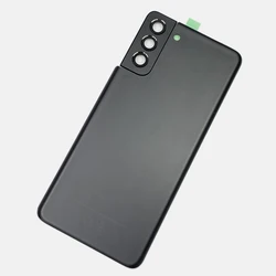 Enhanced Back Glass Cover with Camera Lens (Black)