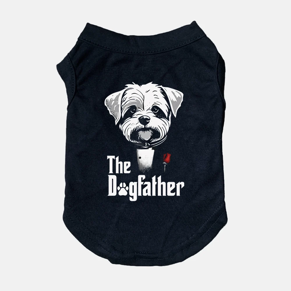 T-shirt pour chien The DogFather - 2025 - Doglovedesign : Vêtement et accessoires pour chiens