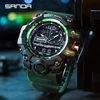 SANDA 3133 2022 G Style New Men's Watches 50M Waterproof Shock Sports Military Quartz Watch For Male Digital Wristwatch Clock 6