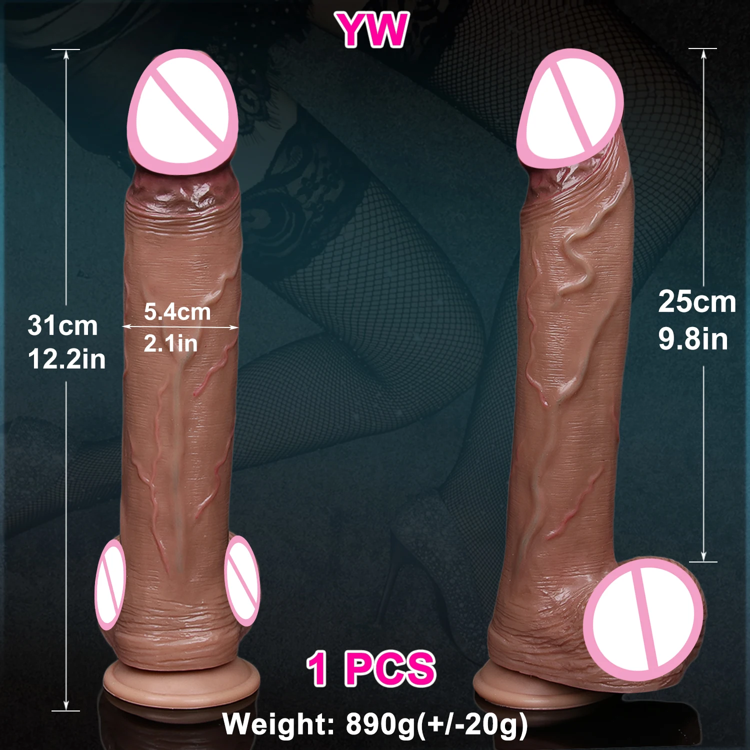 Huge Flesh Skin Feel Realistic Glans Dildo Women Soft Double Silicone Masturbators Penis Big Suction Cup Dick Adult Sex Toy