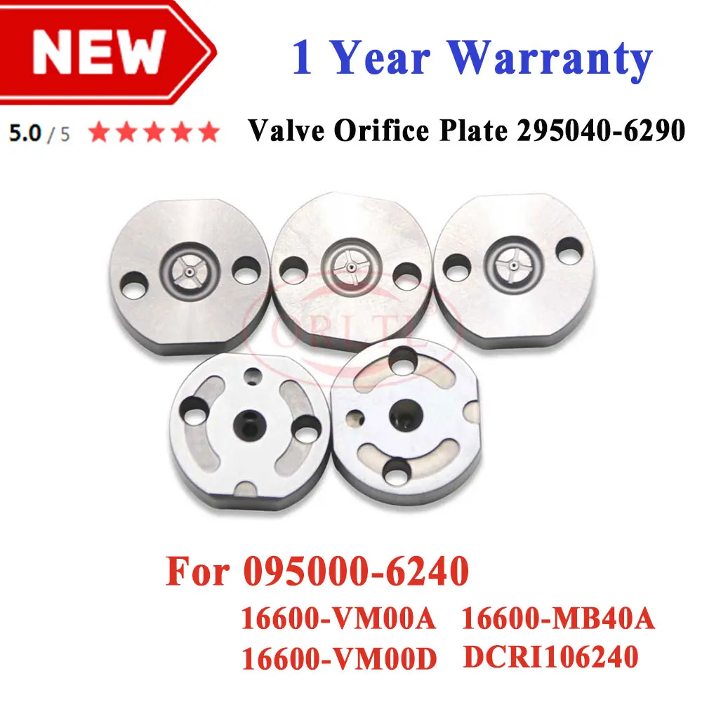 

Diesel Injector 295040-6290 Valve Orifice Plate 07# 095000-6240 Fuel Nozzle for Nissan 16600-VM00A 16600-VM00D DCRI106240