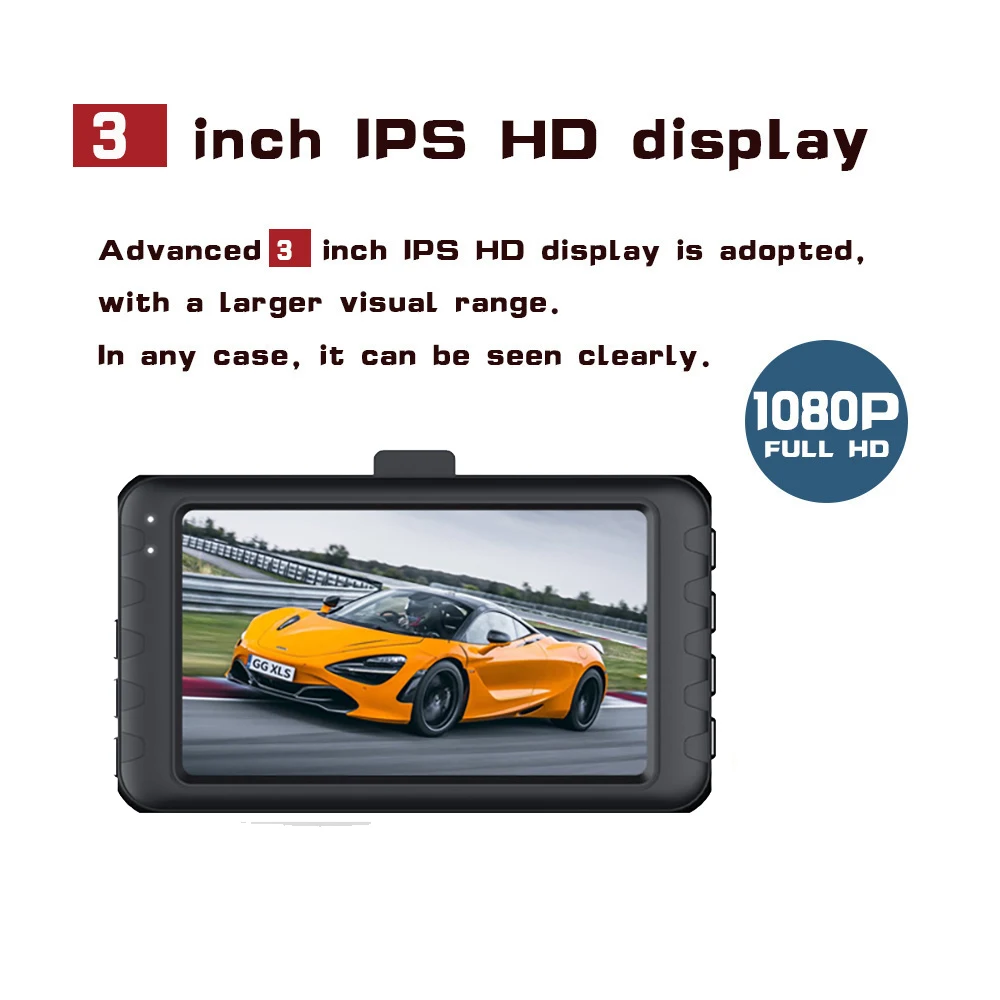 ڵ DVR  GPS  ķ, Ǯ HD 1080P ̺  ,  ڽ, ڵ  ķ, Ʈ , ڵ ׼