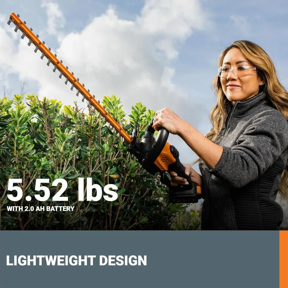 20V Cordless Hedge Trimmer 2