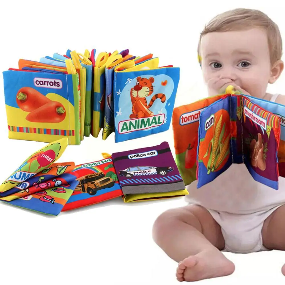 washableClothBooksSoftBabyBooksRustleSoundBabyQuietBooks