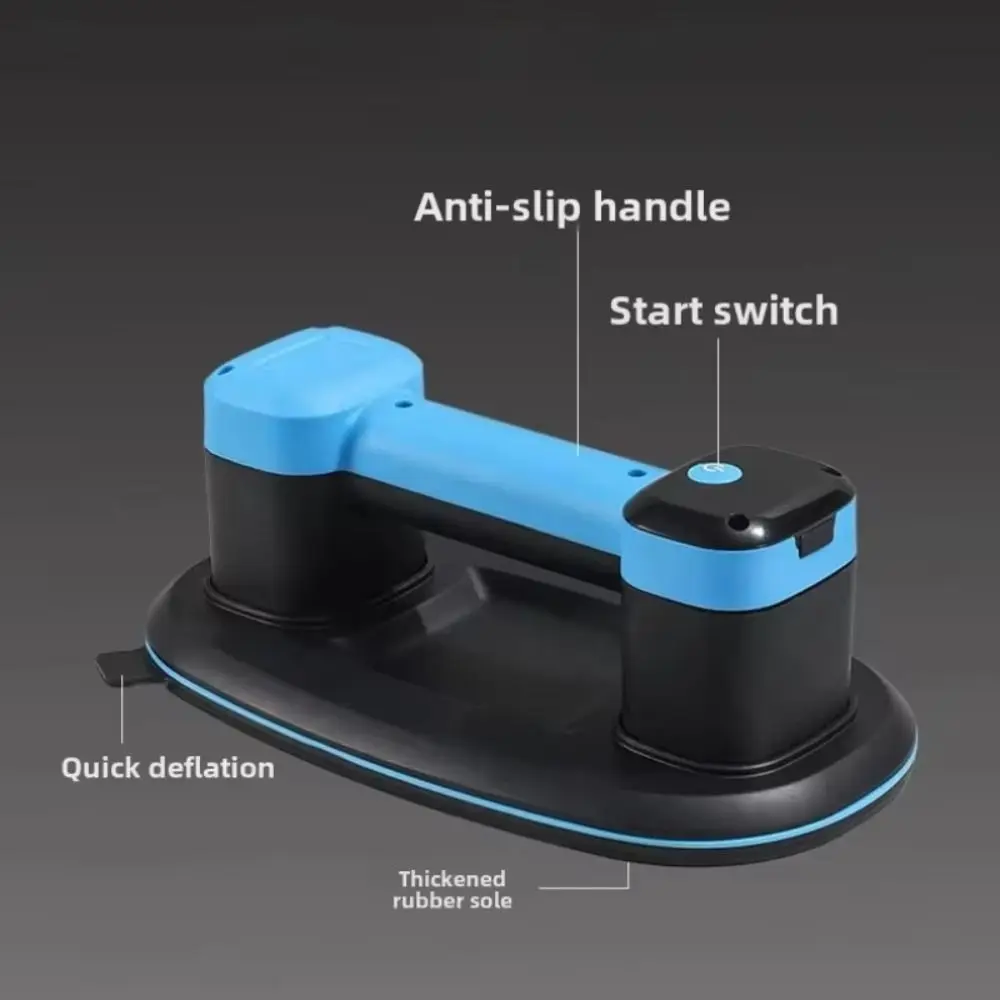 강력한 에어 펌프 홀더 전동 흡착판 지능형 고출력 진공 그래버 타일 디지털 디스플레이 4000mAh 배터리