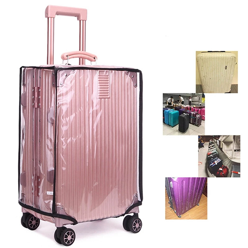 Luggage cover 18-30 Inch suitcase PVC cover protector waterproof dustproof sleeve