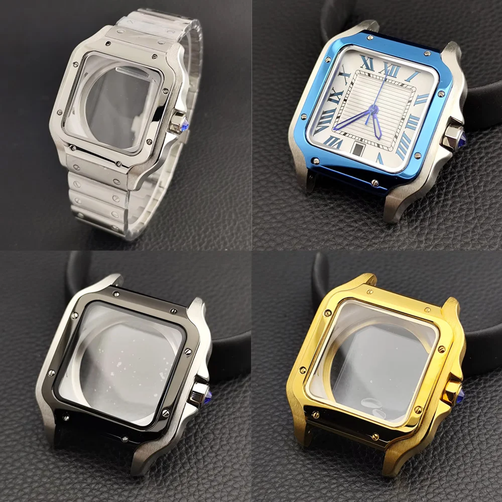 Stainless Steel Square Watch Case