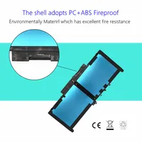 Batterie d'ordinateur portable MC34Y 0MC34Y R1V85 pour DELL Latitude E7270 E7470 série J60J5 242WD 1W2Y2 GG4FM WYWJ2 5