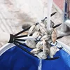 Sturdy Compact Claw Rake with Mesh Net 5-Tine Clamming Claws Long Handled Shell Clam Digger 15 Inch Hand Rake 3
