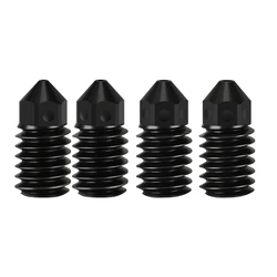 Bambu Lab A1 Mini Hotend Kit with Hardened Steel Nozzles (0.2/0.4/0.6/0.8 MM) - 0.4mm (4 pcs hard nozzle)
