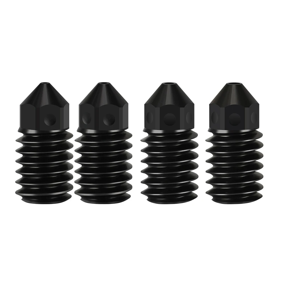 Para el kit de mini hotend Bambu Lab A1, boquilla de 0,2/0,4/0,6/0,8 mm, de acero endurecido, para el conjunto de boquillas de la impresora 3D Bambu Lab A1, hotend