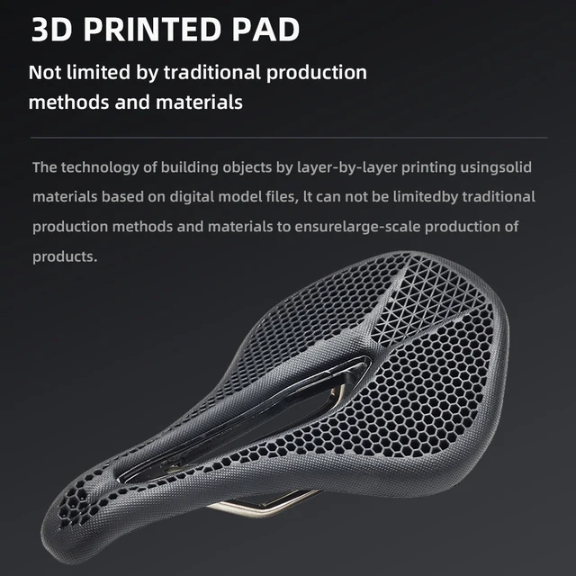 Kocevlo-3Dプリントサドル,超軽量スチールサドル,快適なロード