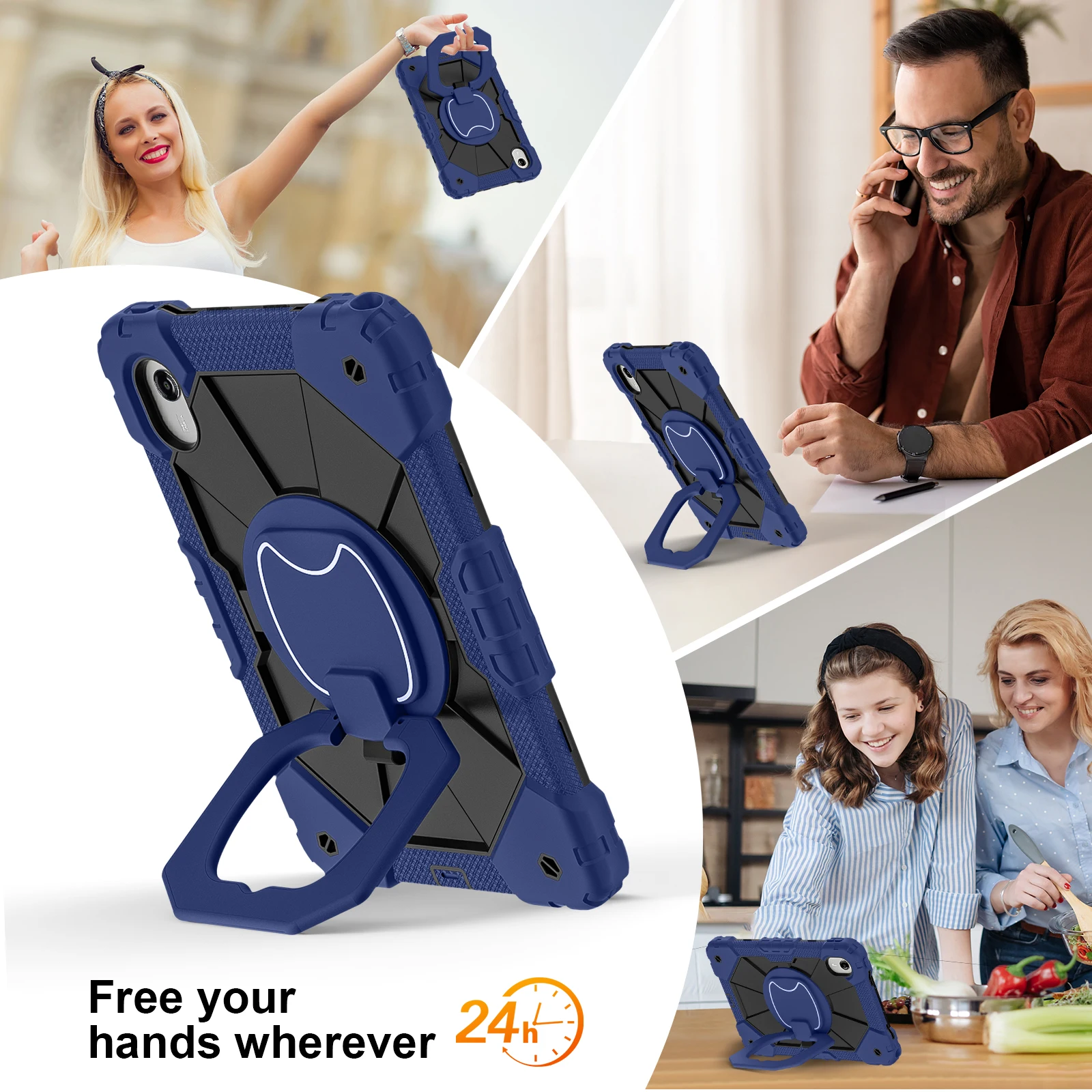 Premium Rotating Cover for 11 Tablets - Universal Fit for Enhanced Protection