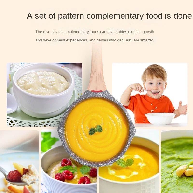 Petit pot à lait antiadhésif instantané pour enfants, complément  alimentaire pour bébé, blé, pierre de riz, pot à lait, taille unique -  AliExpress