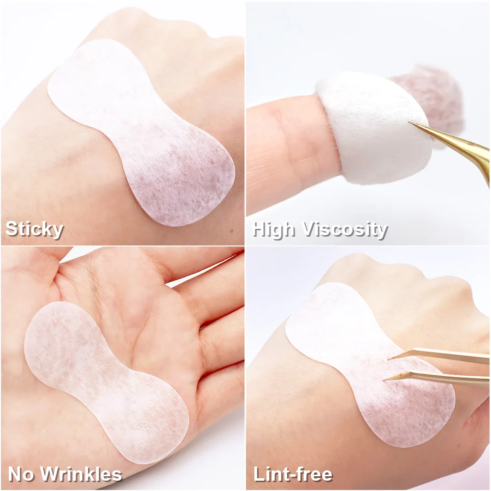 300pairs Großhandel Kürbis Form Wimpern Patches Hydrogel Gel Eye Pads Wimpern Verlängerung Tipps Aufkleber Unter Eye Pads Make-Up Werkzeuge