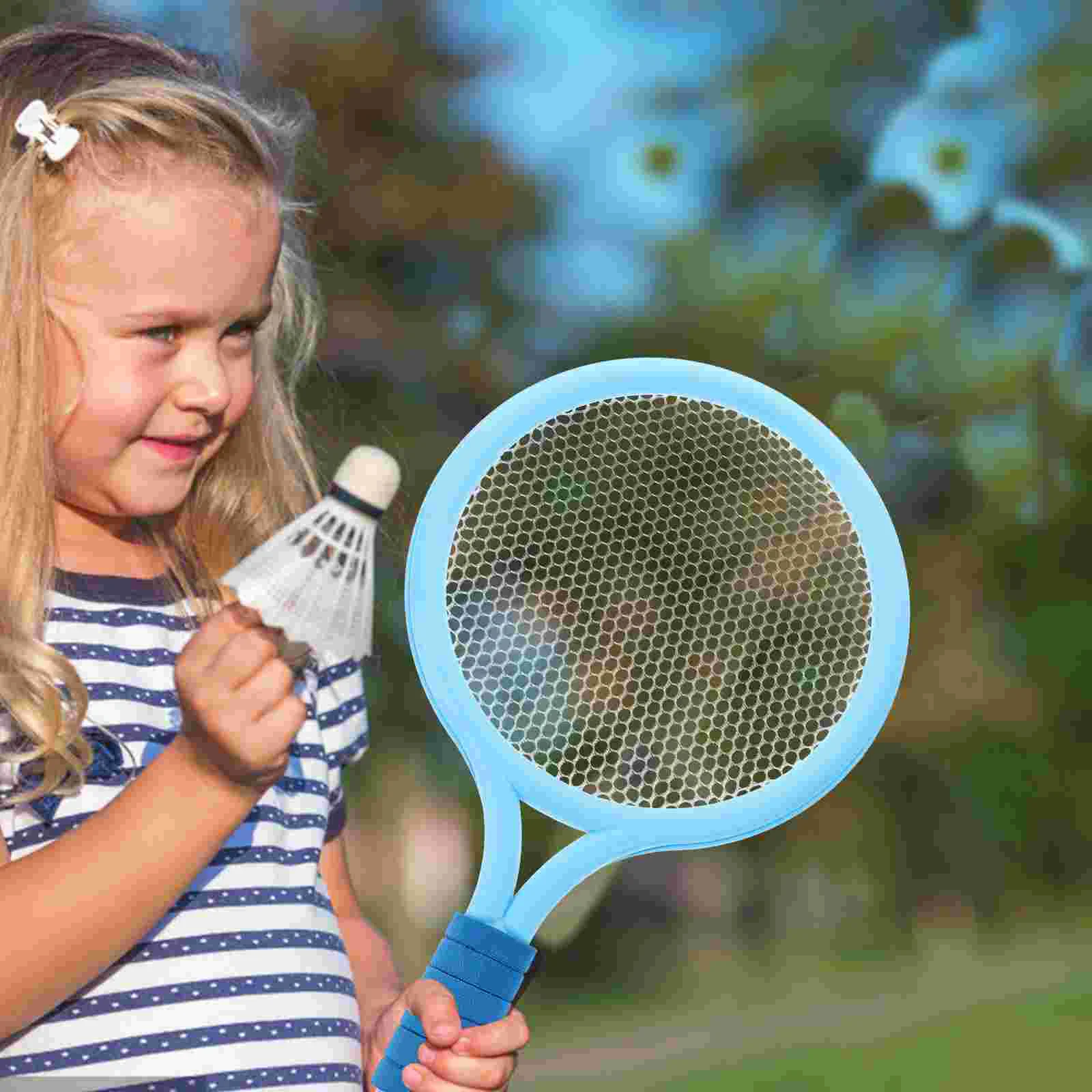 Tennis Racket Scalable Badminton Mini Small Racquet Prop for Kids Sport Rackets Toy