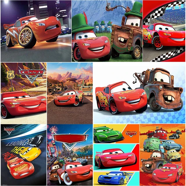 5d DIY Disney Diamond Painting Kits Cars Lightning Mcqueen Cartoon  Characters Mosaic Cross Stitch Rhinestone Home Decor for Kids - AliExpress