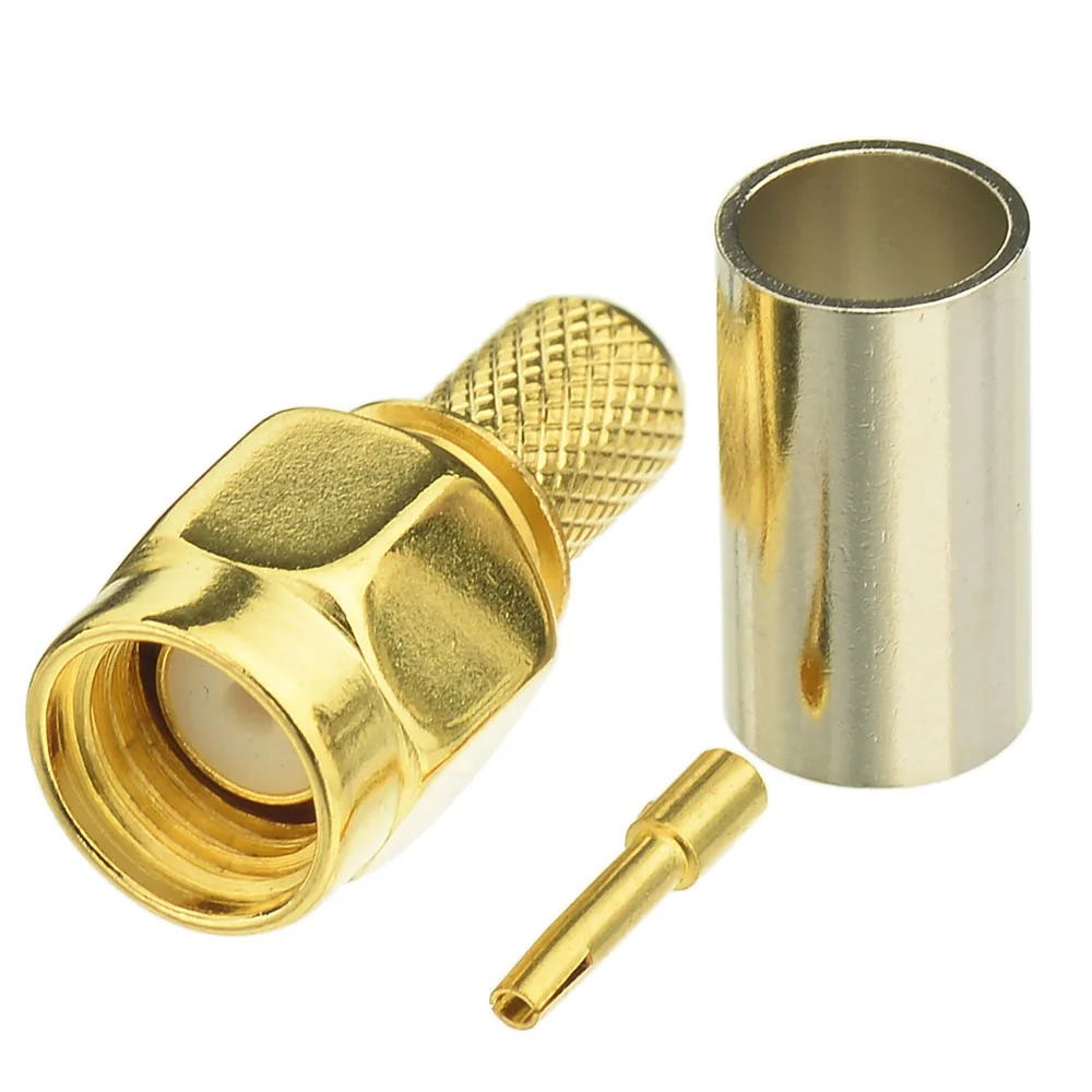RF Coaxial Connectors for RG59 LMR200 Cable