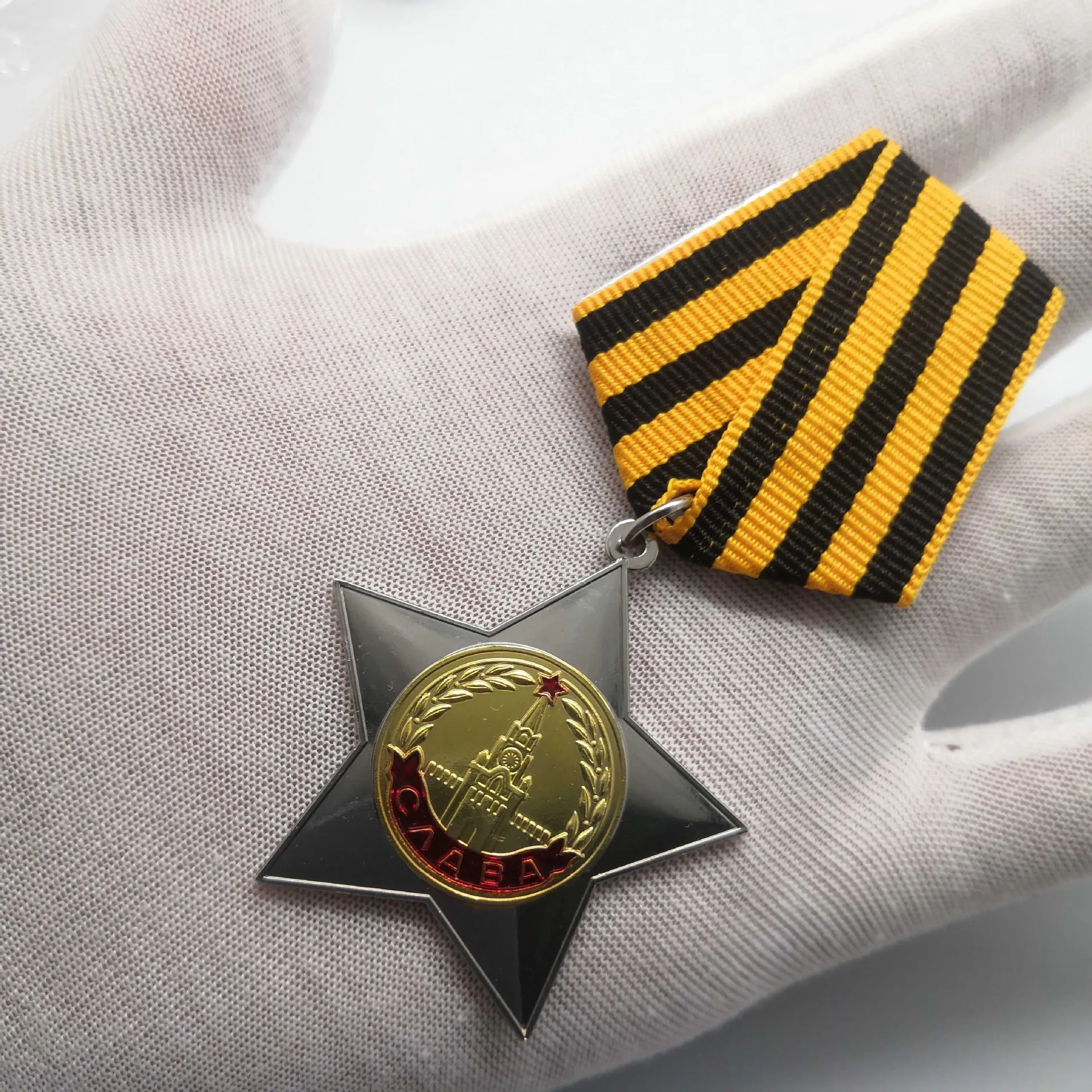 Cccp Medaglia D'Onore Medaglia Sovietica Emblema Russo Amy Navy Red Star Victory Medal Badge
