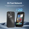 2024 New Design SERVO KING2000 Mini Smartphone Android System Dual SIM 3G WCDMA Wifi Google Play 2GB+16GB Palm Intelligent Phone 3