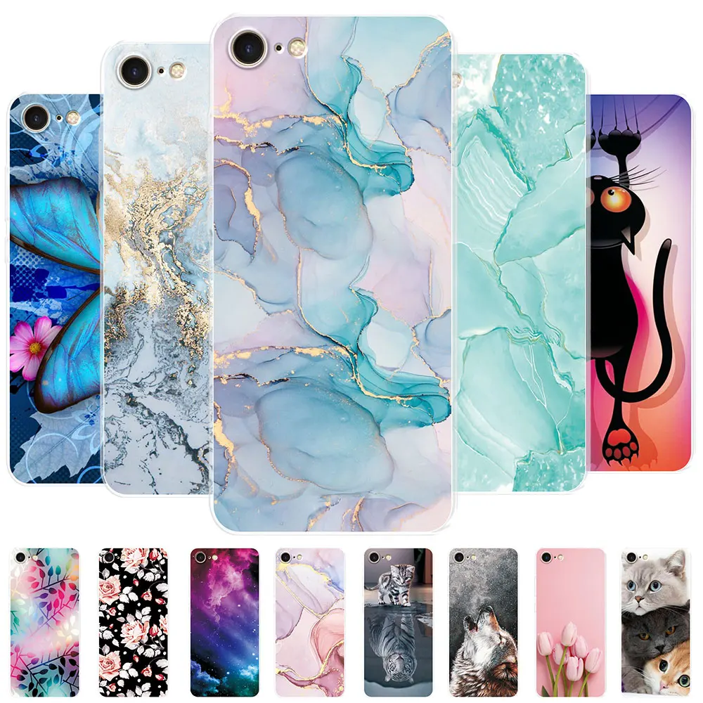 Per Apple Iphone Se 2020 Custodia Cover Posteriore In Tpu Morbido In Silicone Trasparente Per Iphone Se3 2022 Custodia Coque Paraurti Per Iphone Se 20