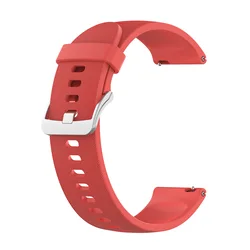 Official 22mm Silicone Replacement Strap for Smartwatch Sport Edition (Red)