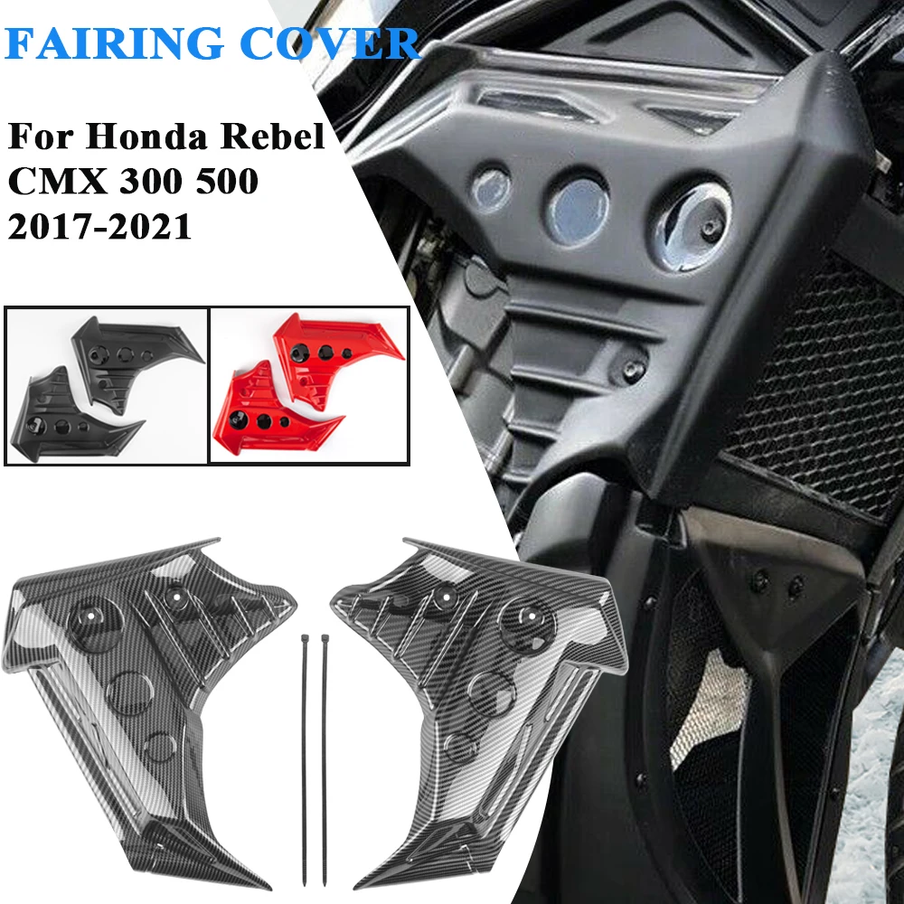 

Motor Side Fairing Cover Cowl Engine Guard Upper Frame Belly Pan For Honda Rebel CMX 300 500 250 2017-2023 CMX300 CMX500 CMX250