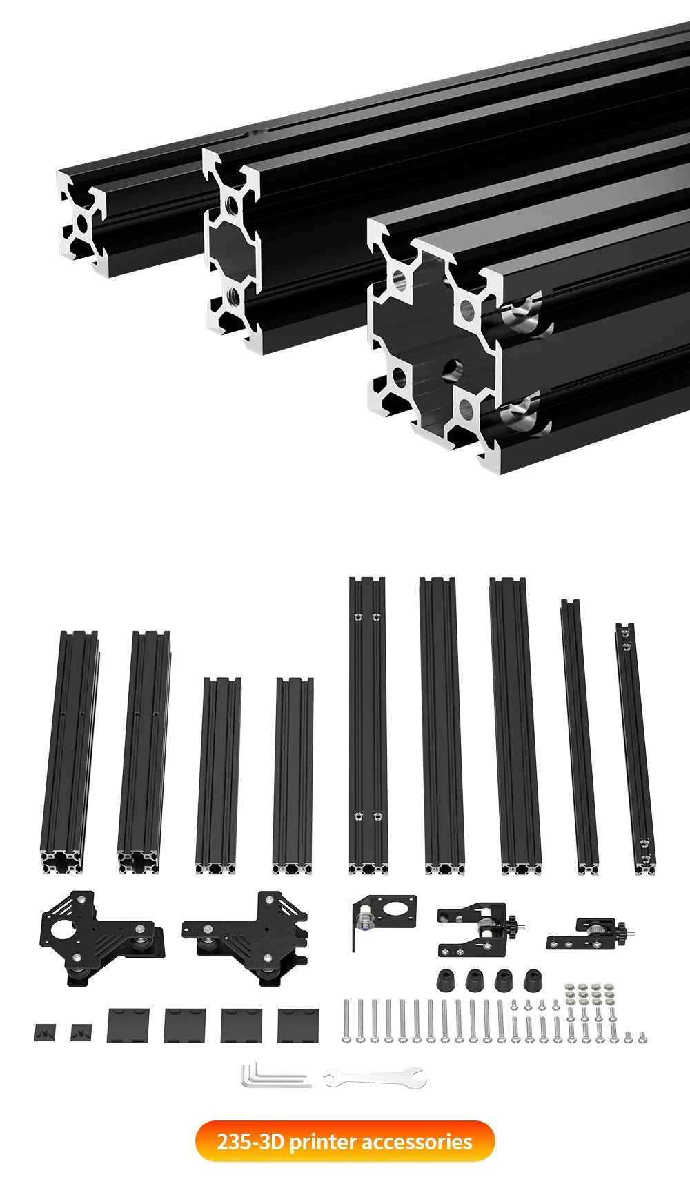 3d ender3 adequado para 235mm 310mm perfil