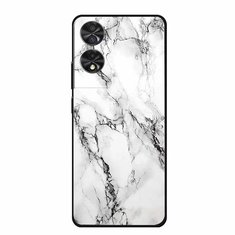 Sleek Black Silicone Shockproof Phone Case - TCL 40 NxtPaper