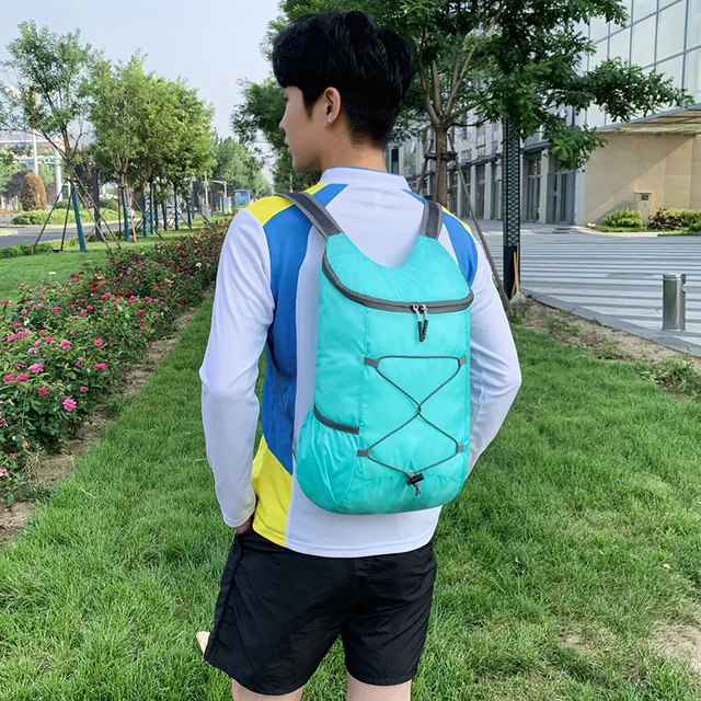 1pc Ultra-Light Foldable Backpack for Travel & Camping,Portable Design, Ideal for Hiking & Outdoor Adventures,Camping Accessorie 6