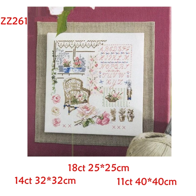 Shopper Bag- Stitch 11CT Stamped Cross Stitch 40*40CM