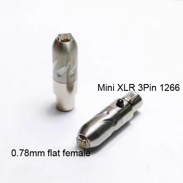 1 Pair 0.78mm/MMCX 3.5MM/2.5/MM/A2DC Female To MINI XLR 3Pin For HEDD 1266 GL850 MEZE Headphone Earphone Connector Adaptor