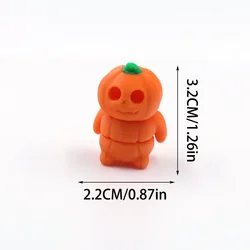 Whimsical 3D Printed Animal Figurine Ornaments - Durable & Fun Party Decor (Pumpkin)
