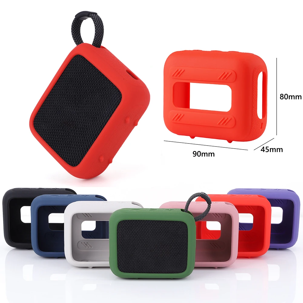 Speaker Cases Case Cover JBL Go 4 Speaker Travel Carrying Case Wrist Strap Portable Bluetooth Speaker Box Protective Cover Accessory