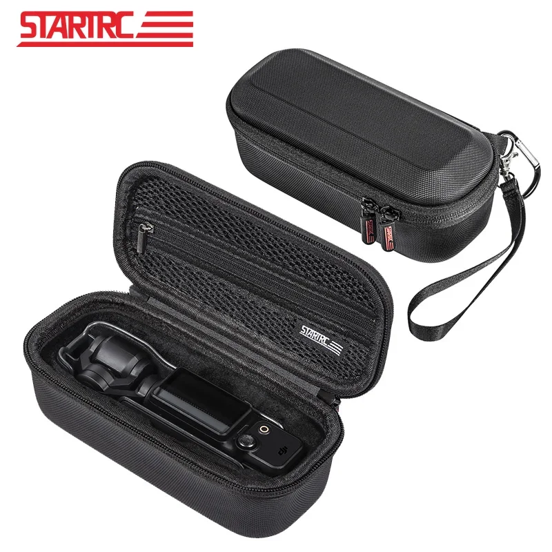 

STARTRC для DJI Pocket 3, сумка для хранения, искусственная кожа, с ремешком, сумка для Osmo Pocket 2, аксессуары для спортивной камеры