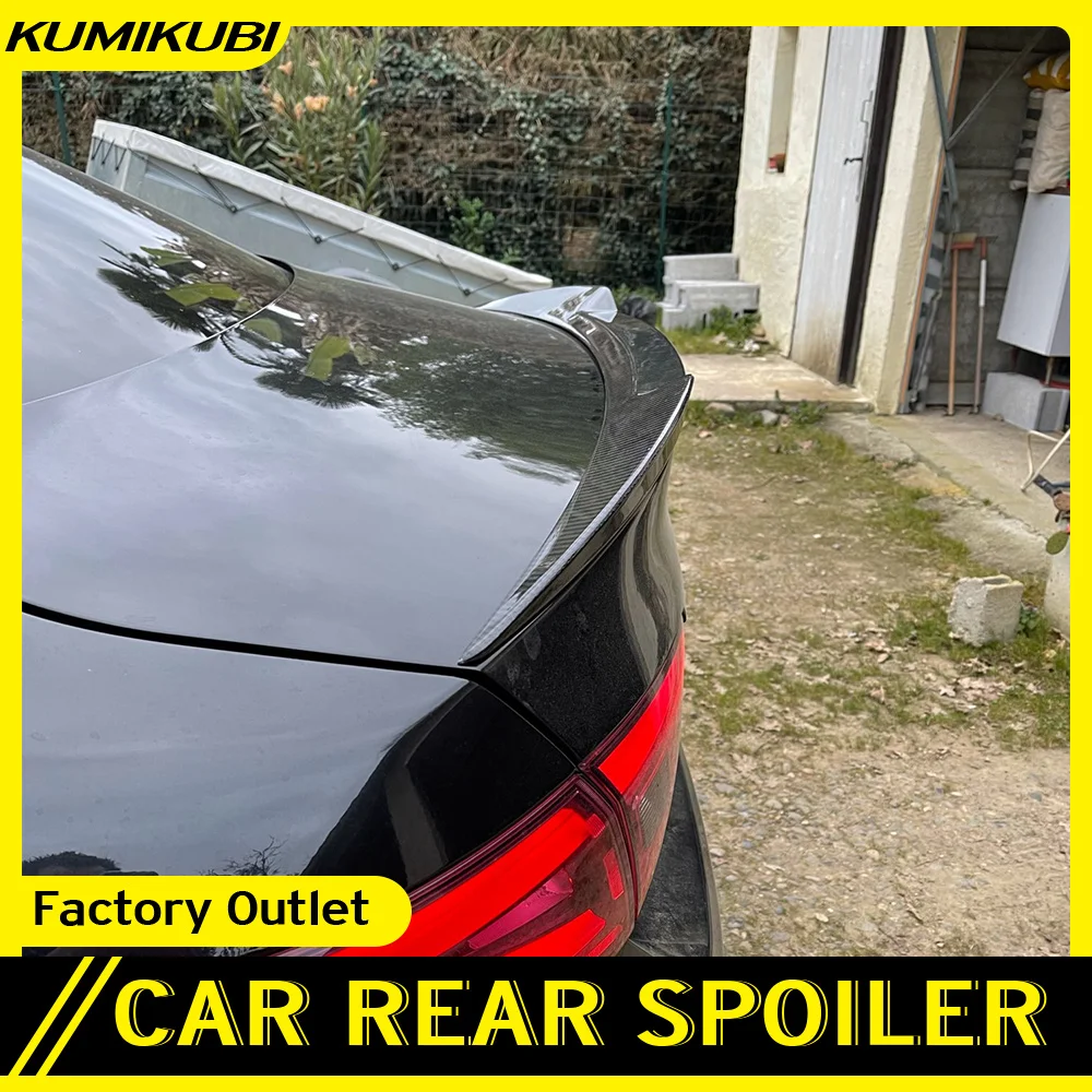 Per Alfa Romeo Giulia Spoiler Posteriore In Fibra Di Carbonio Spoiler Frp Nero Per Alfa Romeo Giulia Berlina Quadrifoglio Verde 2015-2020