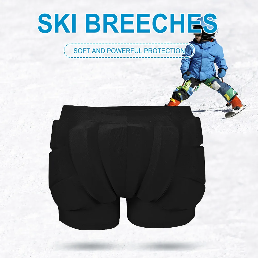 Enfants 3D Rembourré Shorts De Protection Hanche Butt Pantalon Résistance  De Protection Robuste pour Ski Ski Patinage Snowboard Cyclisme 