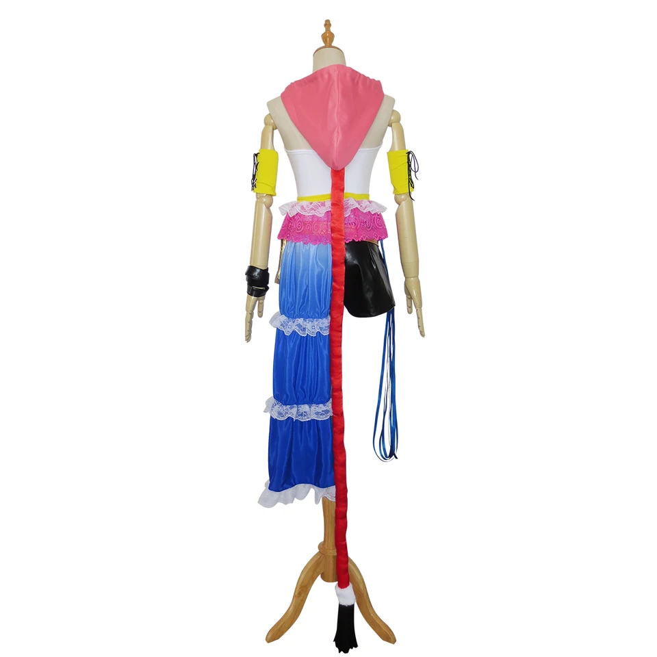 Final Fantasy X-2 FF10 sphere hunter Yunie Yuna Cosplay Costume Game Yuna's  dressphere Gunner Outfit - AliExpress, image size:960x960