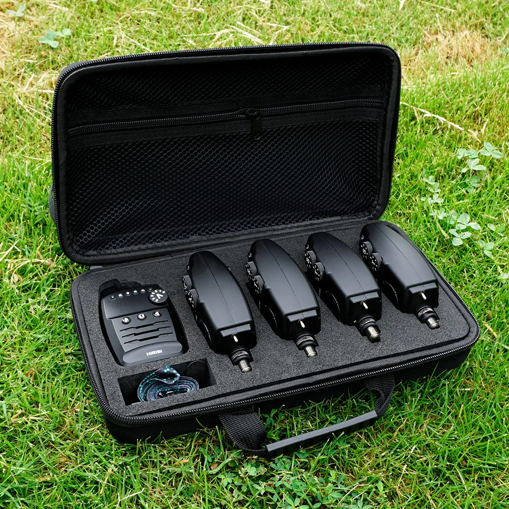 Hirisi Wireless Carp Fishing Alarm Set Anti theft Bite Alarm Indicator