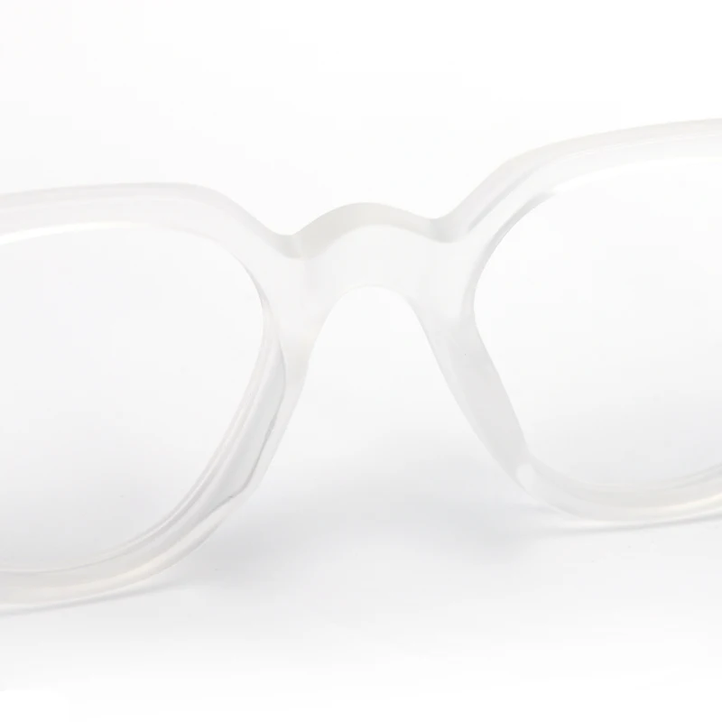 Muzz Unisex Full Rim Oval Brow Line Acetate Eyeglasses 4