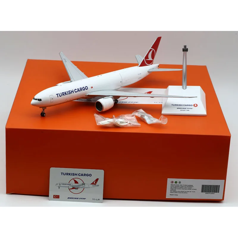

Коллекционный самолет EW277L002C из сплава подарок JC Wings1:200 турецкий груз Боинг 777F Интерактивная серия литая модель самолета