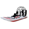 Rc Remote Controlled Boat 2.4G Diy Electric Boat Model Toy Amphibious Rescue Air Cushion Ship Cotrol Boat Birthday Outdoor Gifts 4