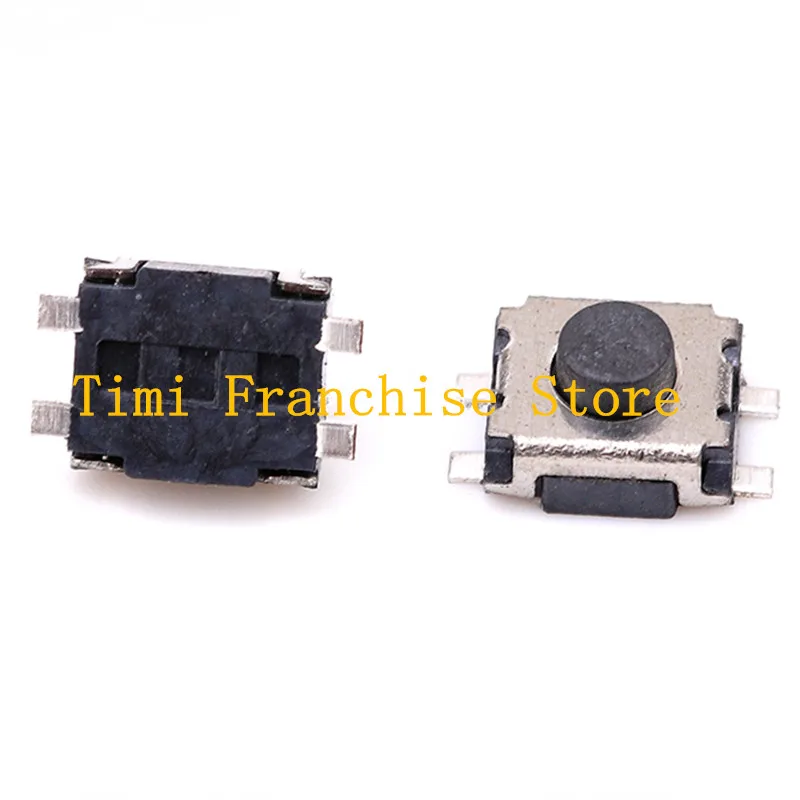 1000pcs 100% NEW 3*4*2mm 3*4MM Micro Button Tact switch 4 Pins SMD Little Turtle Double Spring 3x4x2h 3X4 Interrupteur Tablette